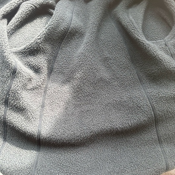 The North Face Charcoal Zip-Up Fleece Cozy Soft Outdoor Layer Sz L - Picture 10 of 12